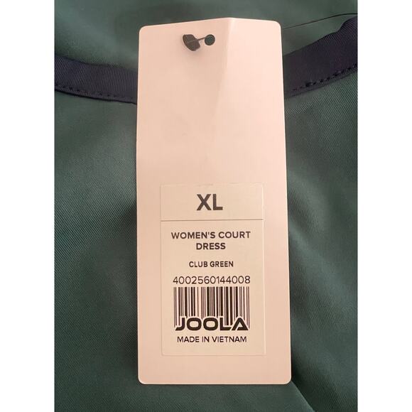 JOOLA Winter Court Dress Club Green XL Built in Shorts Pickleball Tennis Golf - Picture 12 of 13